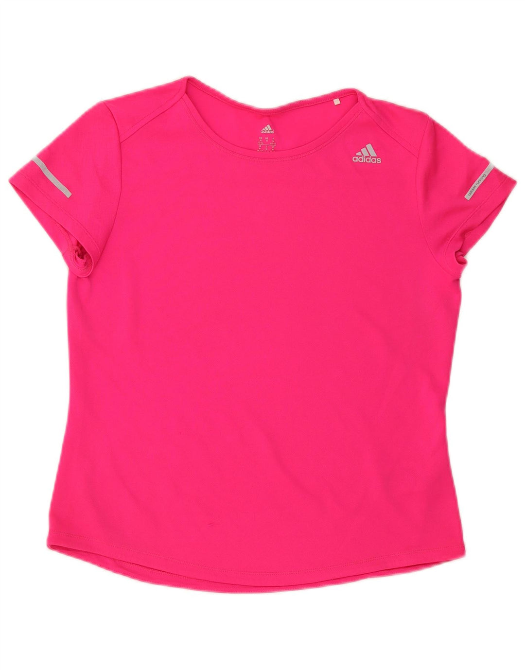 Damska koszulka Adidas Top UK 12/14 Średni różowy poliester