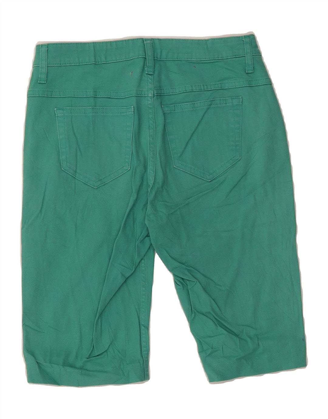 LEE Womens Riders Denim Shorts US 6 Medium W28 Green Cotton Vintage Lee and Second-Hand Lee from Messina Hembry 