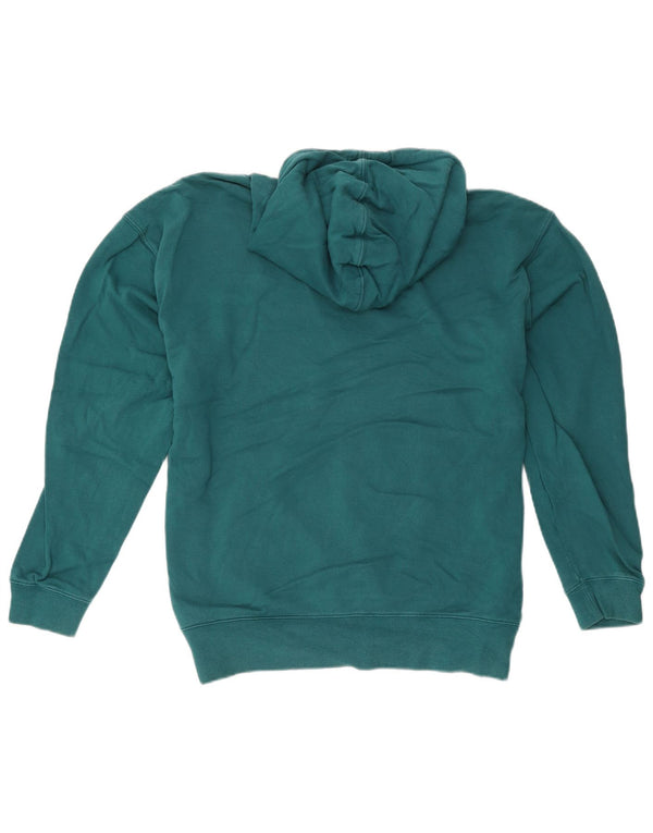 Adidas Męska bluza z kapturem, średnia, zielona bawełna