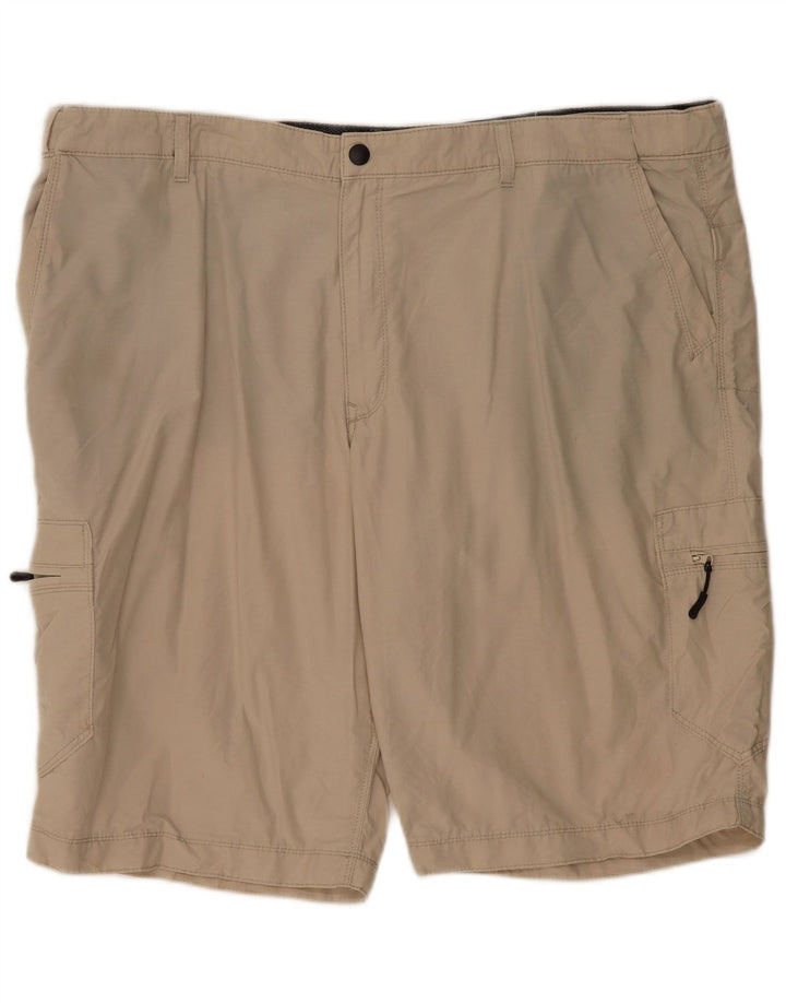 Męskie spodenki cargo Marks & Spencer W44 2XL beżowa bawełna