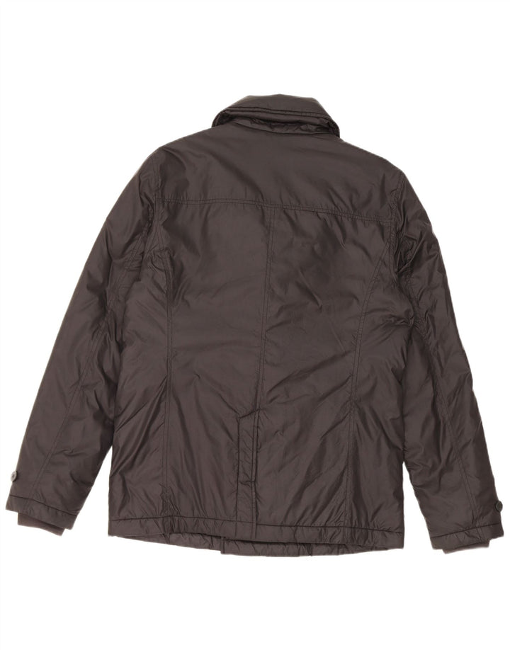 Męska wyściełana kurtka wojskowa Levi's UK 38, średni czarny nylon