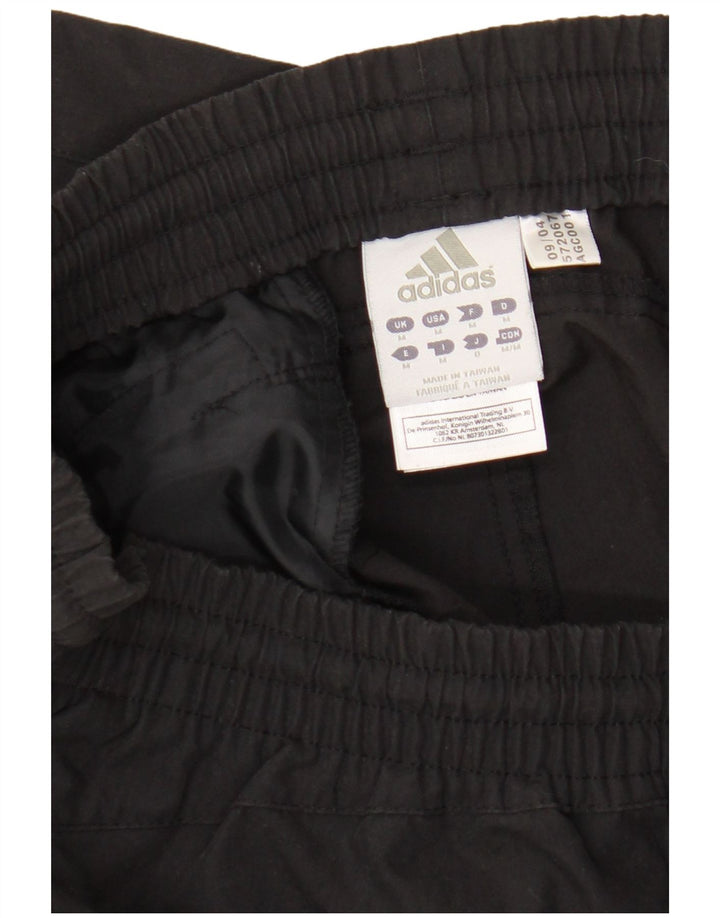 Męskie spodnie dresowe Adidas Capri, średni czarny poliester