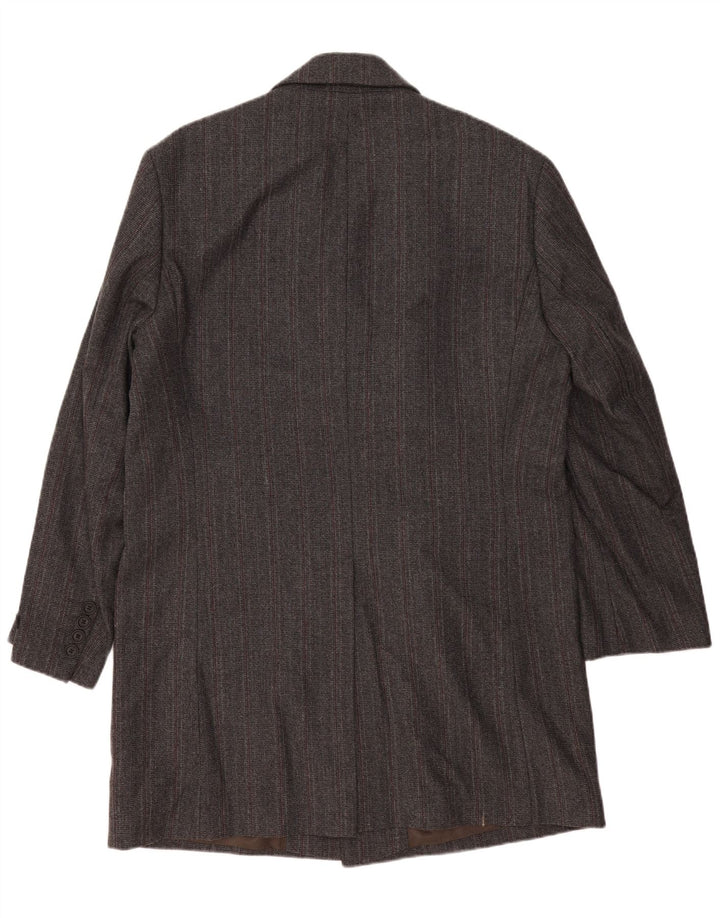 Męska marynarka Esprit Longline z 3 guzikami, UK 42 XL, szara wełna
