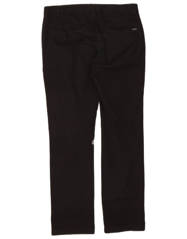 Męskie proste spodnie chino Volcom W32 L31 czarne
