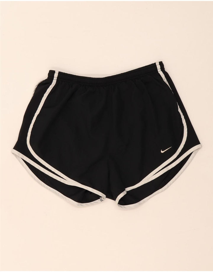 Damskie spodenki sportowe Nike Dri Fit UK 12, średni czarny poliester