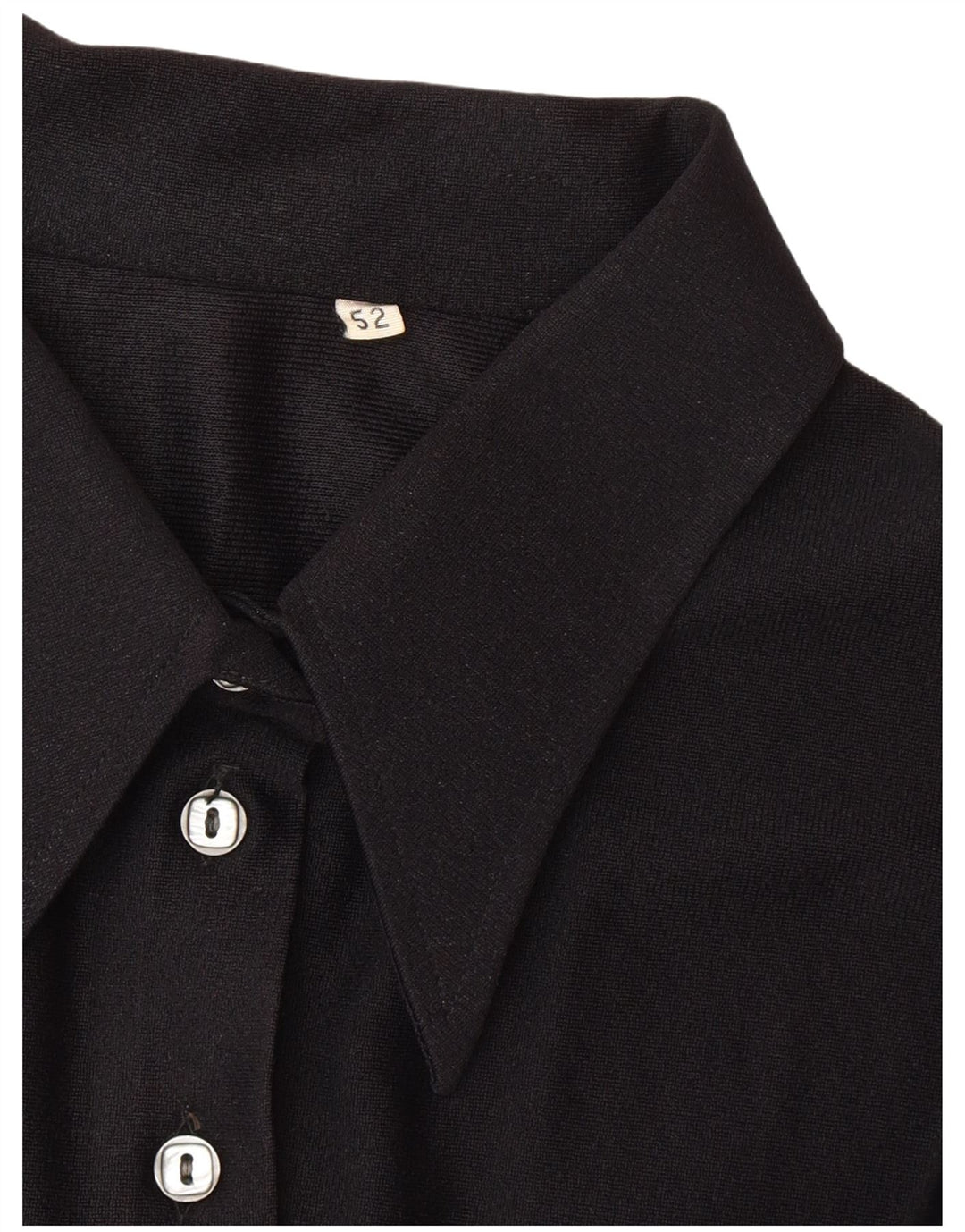 Damska bluzka koszulowa w stylu vintage IT 52 2XL czarna