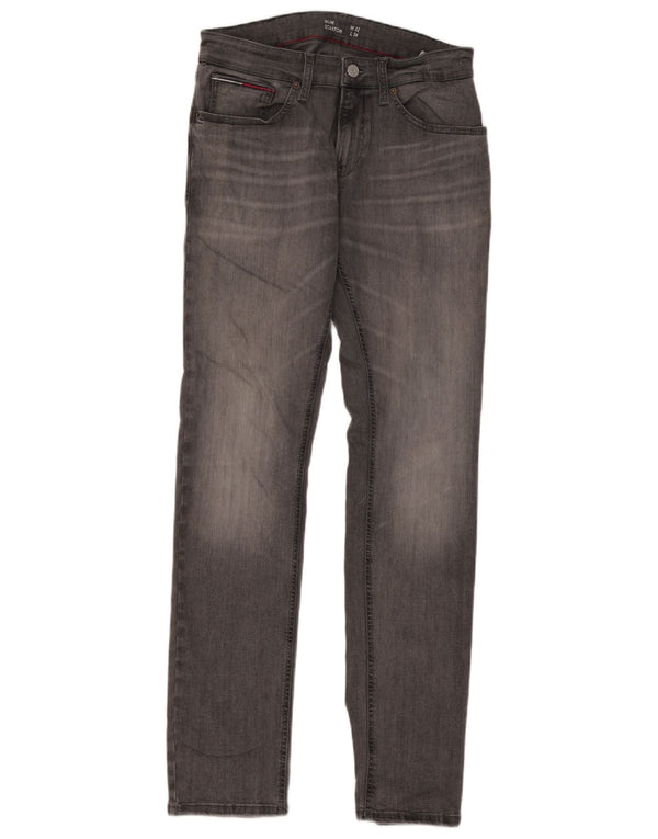 Damskie dżinsy Tommy Hilfiger Scanton Slim W32 L34 Szara bawełna