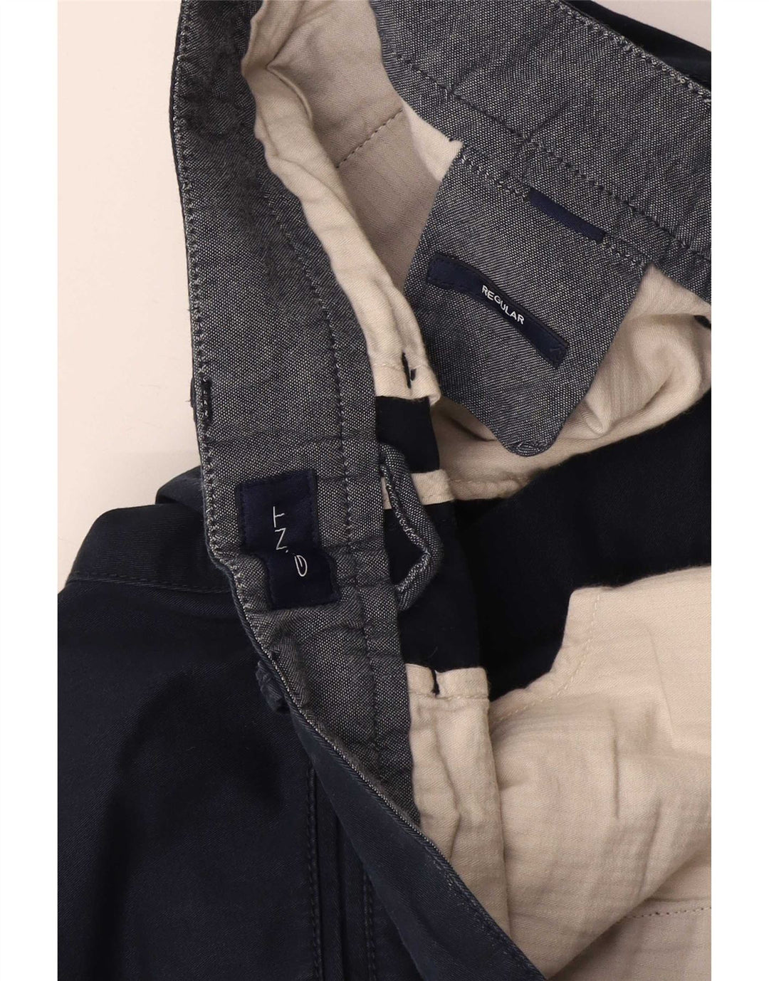 Spodnie męskie Gant Straight Regular Chino W36 L31 Granatowe