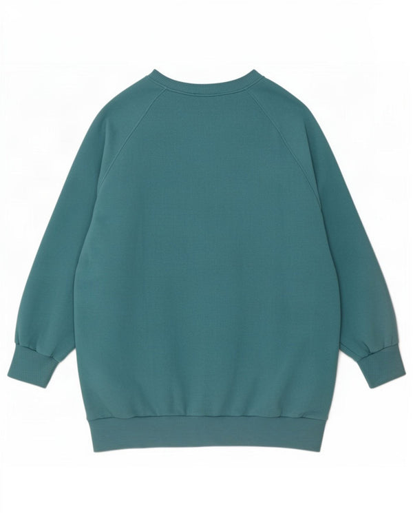 Damski sweter oversize Zara UK 14, średni niebieski