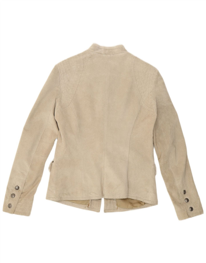 Damska kurtka zamszowa Conbipel IT 42 Skóra w kolorze średniego beżu