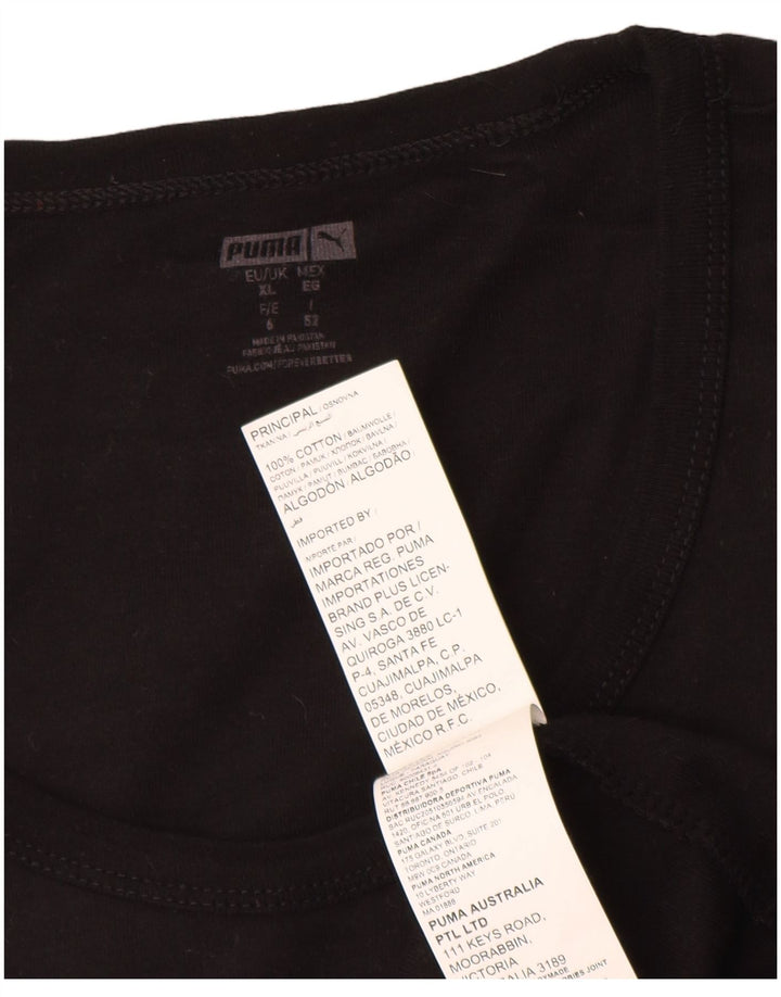 Męska kamizelka Puma XL, czarna, bawełniana