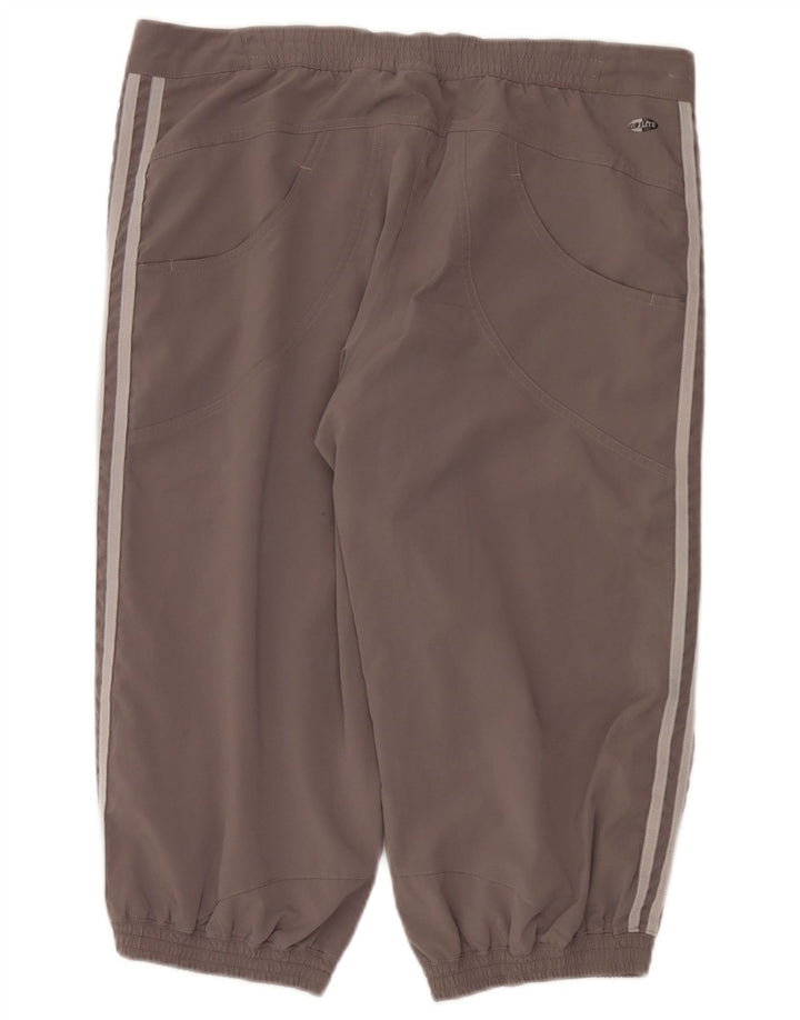 Spodenki sportowe Adidas Damskie Climalite Bermuda UK 12 Średni Szary