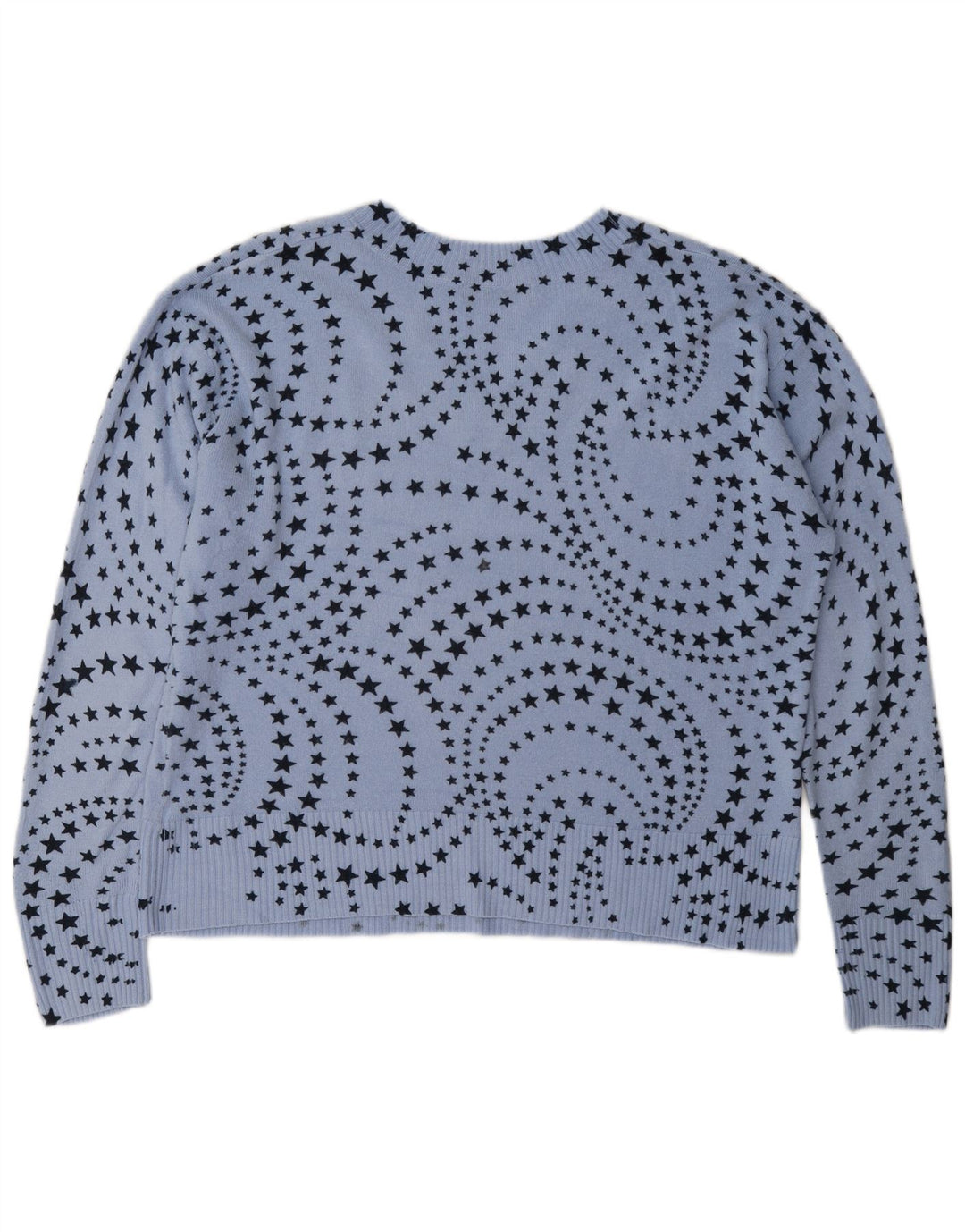 Marks & Spencer Damski sweter z dekoltem w kształcie litery V, UK 16, duży niebieski