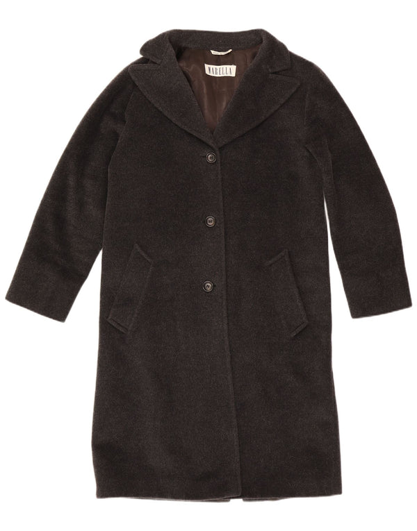 Marella Damski płaszcz oversize UK 8 Small, szara wełna