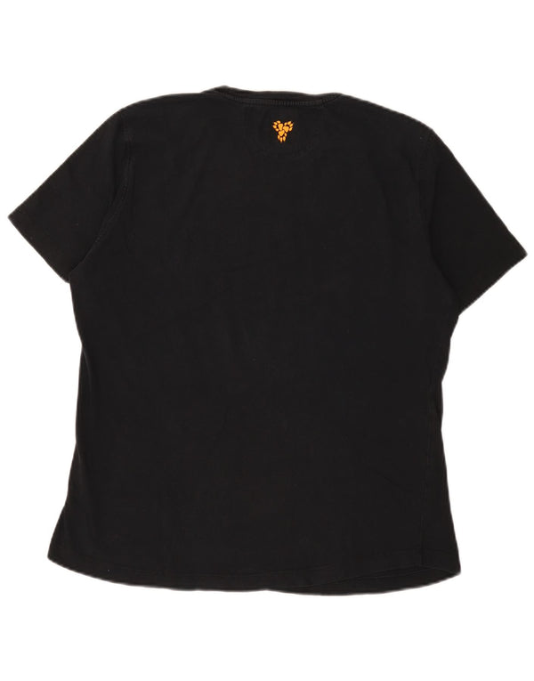 T-shirt damski Jack Wolfskin Top UK 14, duży, czarny