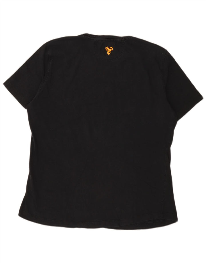 T-shirt damski Jack Wolfskin Top UK 14, duży, czarny