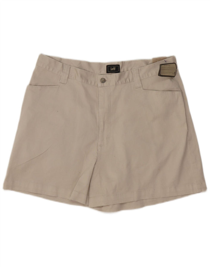 Damskie spodenki codzienne LEE US 16 2XL W34 Szara bawełna