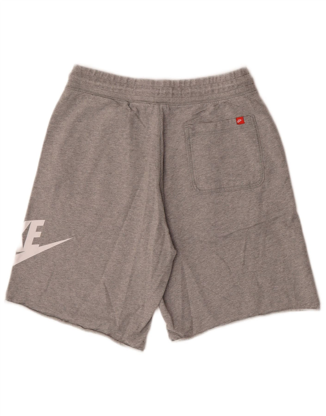 Męskie spodenki sportowe Nike Graphic, duże, szare, bawełniane