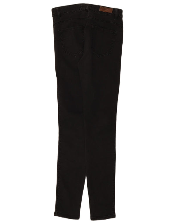 Jeansy damskie Benetton W26 L29 Czarne bawełniane