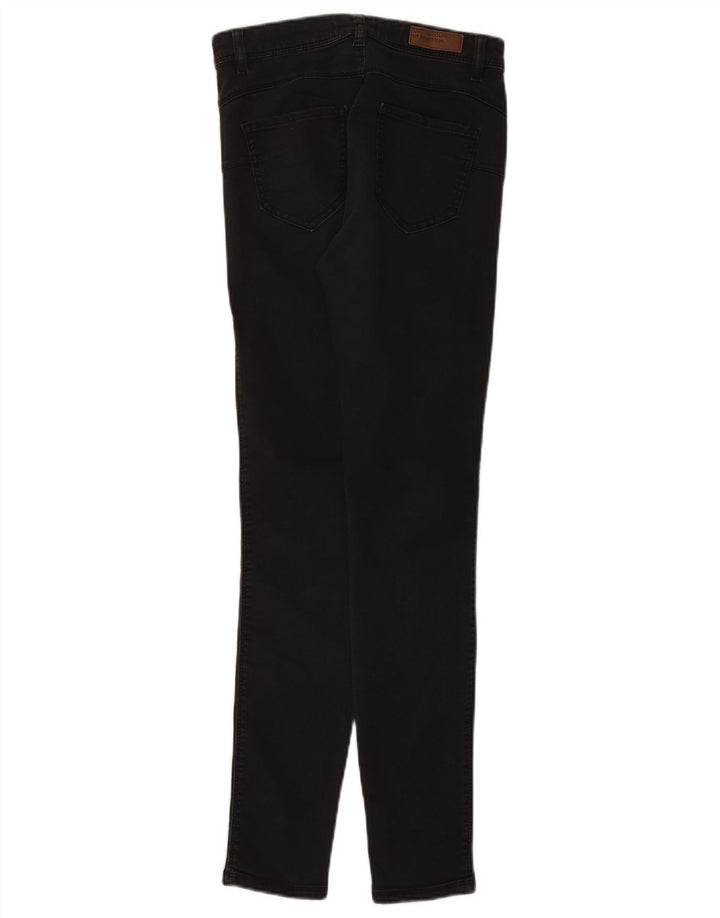 Jeansy damskie Benetton W26 L29 Czarne bawełniane