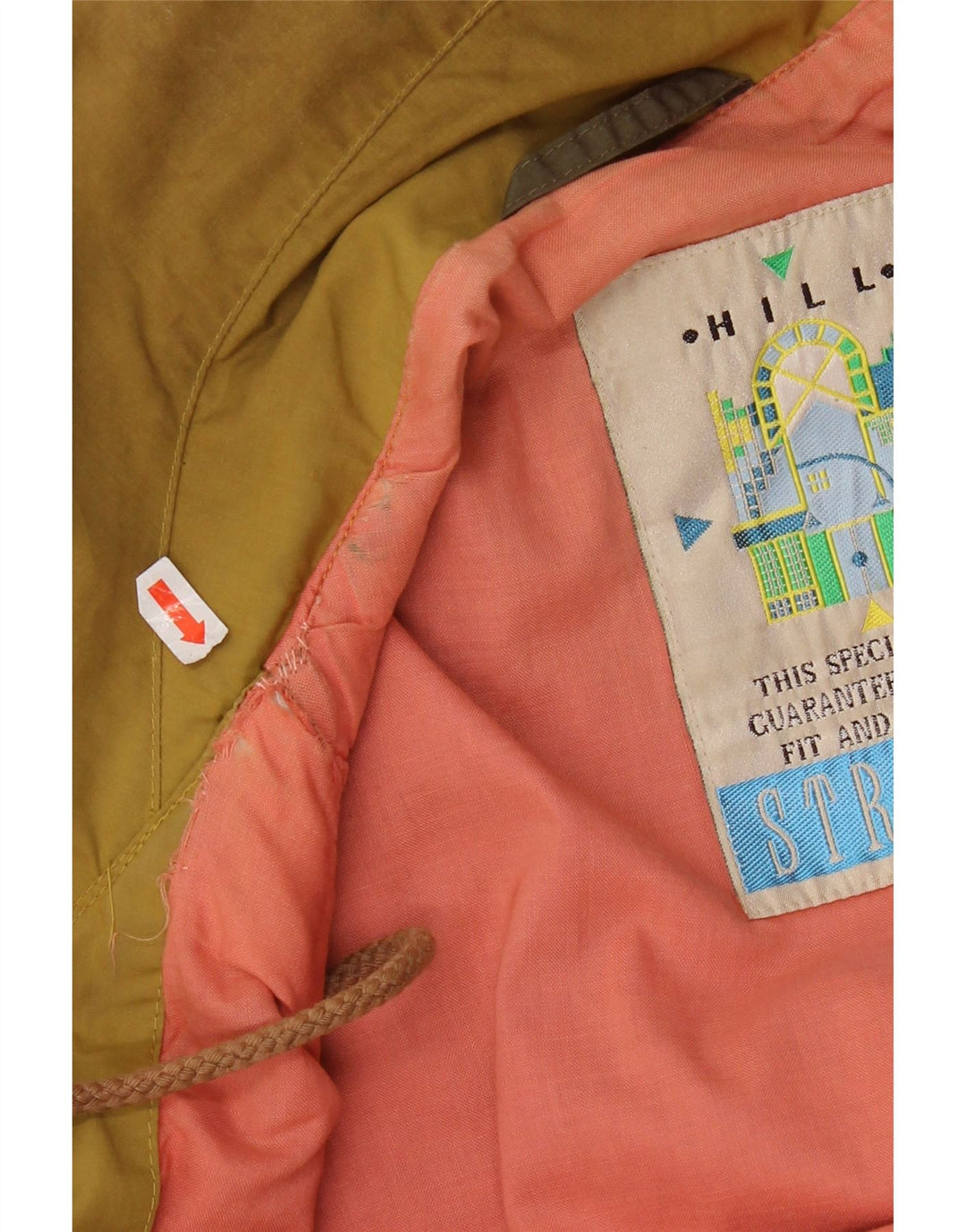 Męska kurtka bomberka Stratos UK 40, duża, khaki, poliester