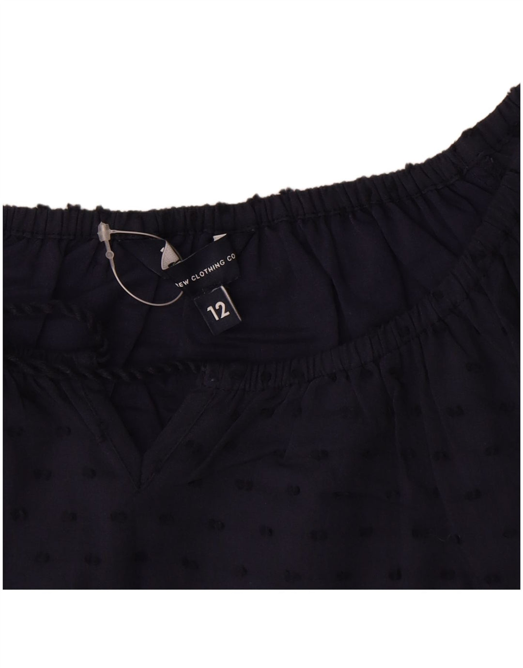 Crew Clothing Damska sukienka typu shift UK 12 Średni granatowy w cętki
