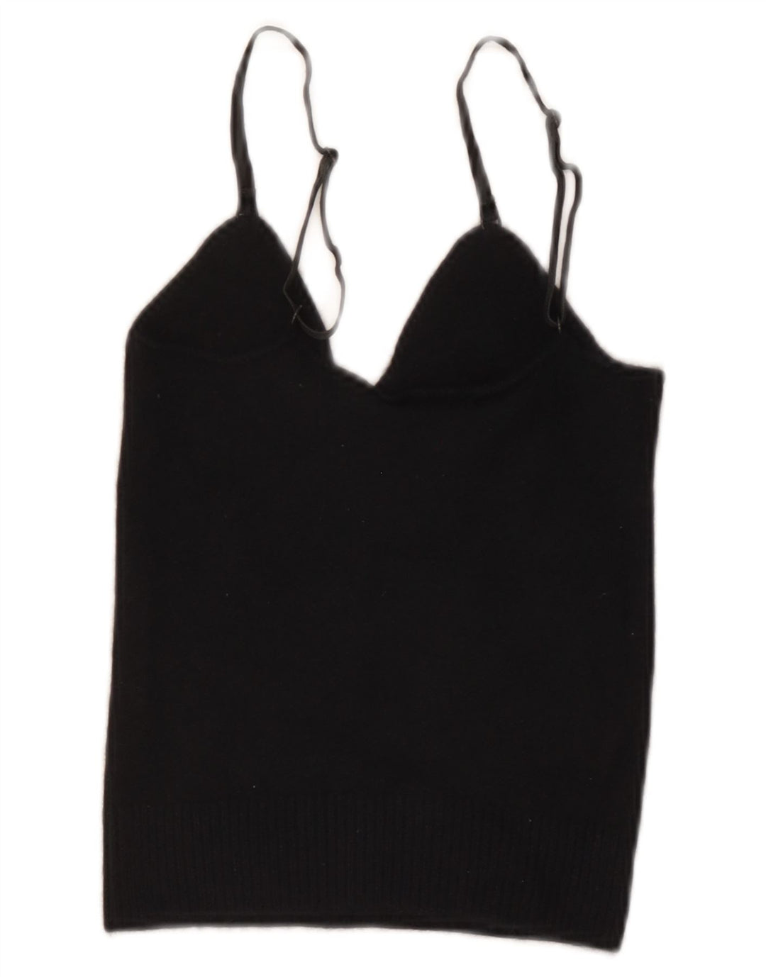 Damski top na ramiączkach Emporio Armani IT 40, mały, granatowy, wełniany