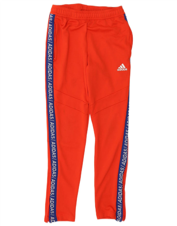 Damskie spodnie dresowe Adidas Graphic XS Pomarańczowe