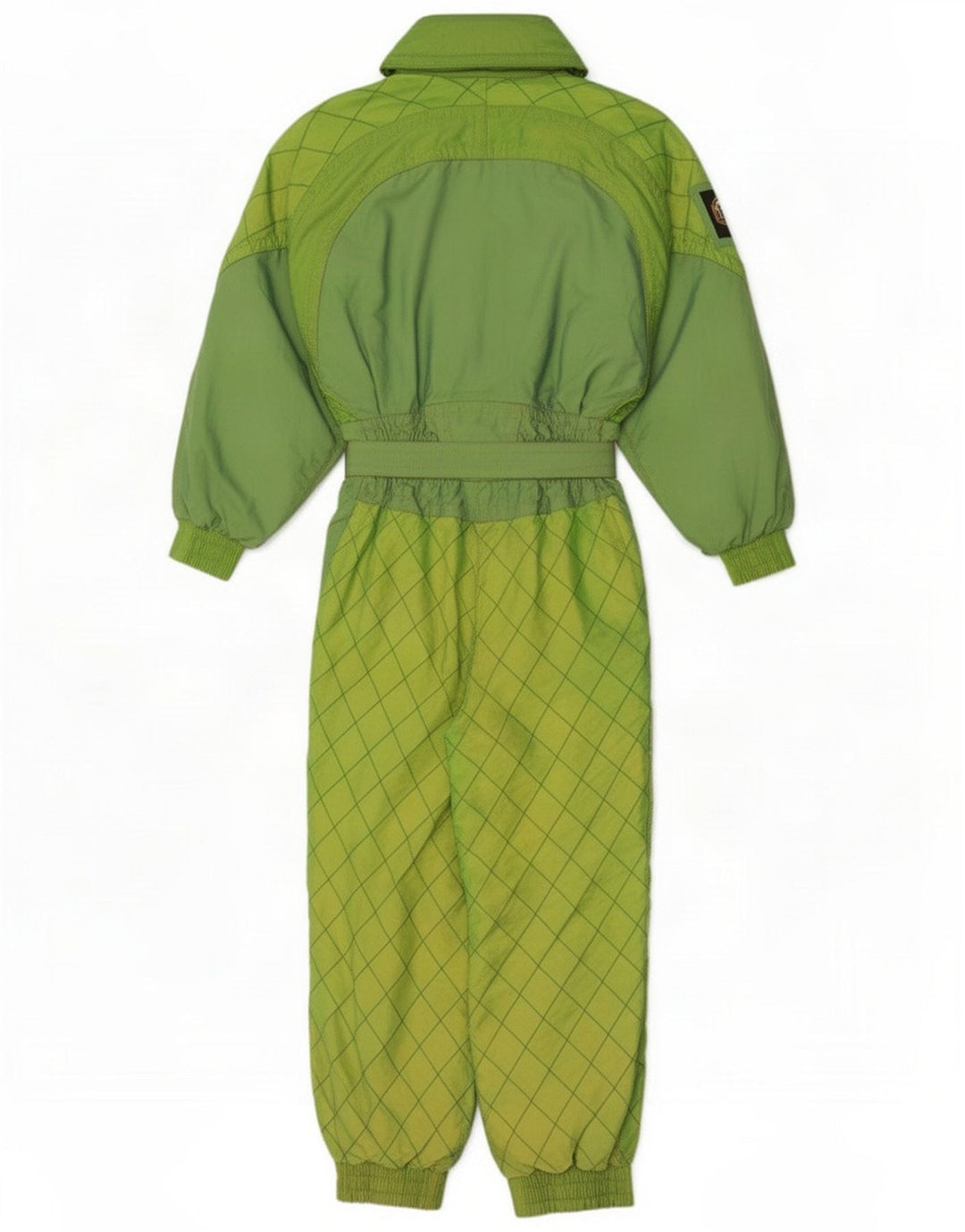 Emmegi Kombinezon narciarski damski EU 36 Small Green Colorblock Poliamid