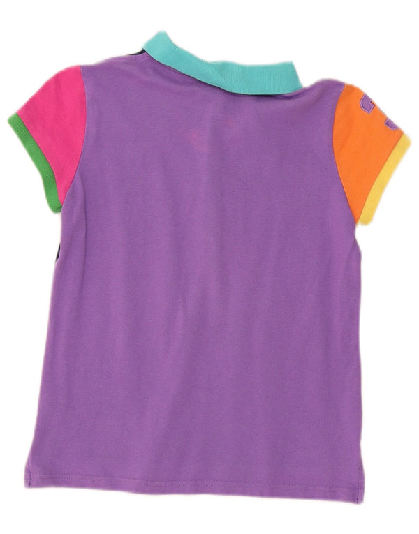 Dziewczęca koszulka polo Ralph Lauren 15-16 lat XL, wielokolorowa, z blokami kolorów