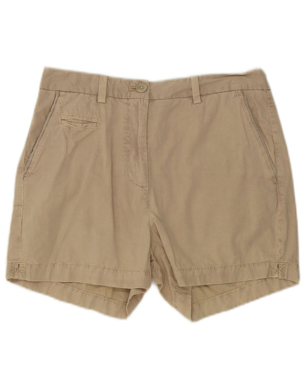 Marks & Spencer Damskie spodenki Chino UK 8 Small W28 Beżowa bawełna