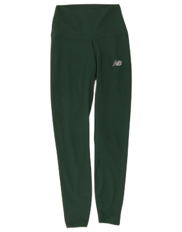 Legginsy Damskie New Balance UK 4 XS Zielone