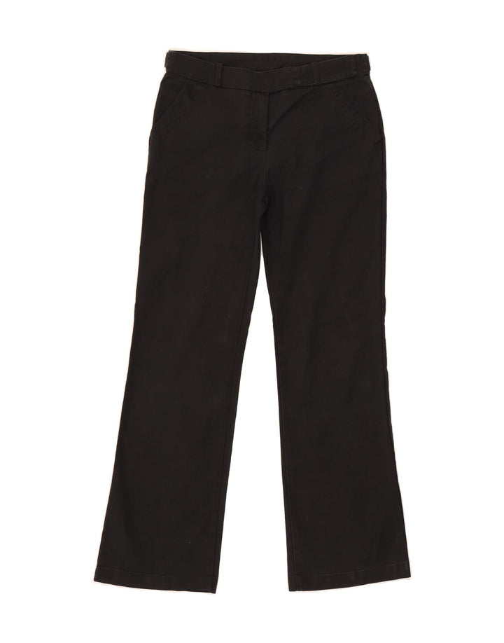 BENETTON Womens Straight Suit Trousers W31 L30 Black Vintage Benetton and Second-Hand Benetton from Messina Hembry 