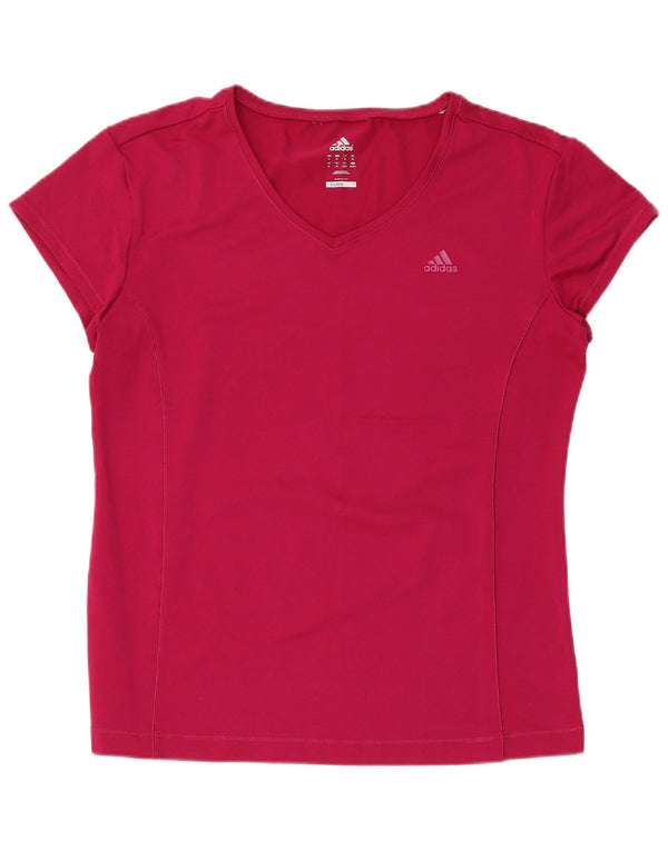 Damska koszulka Adidas Climalite Top UK 22 3XL Różowa