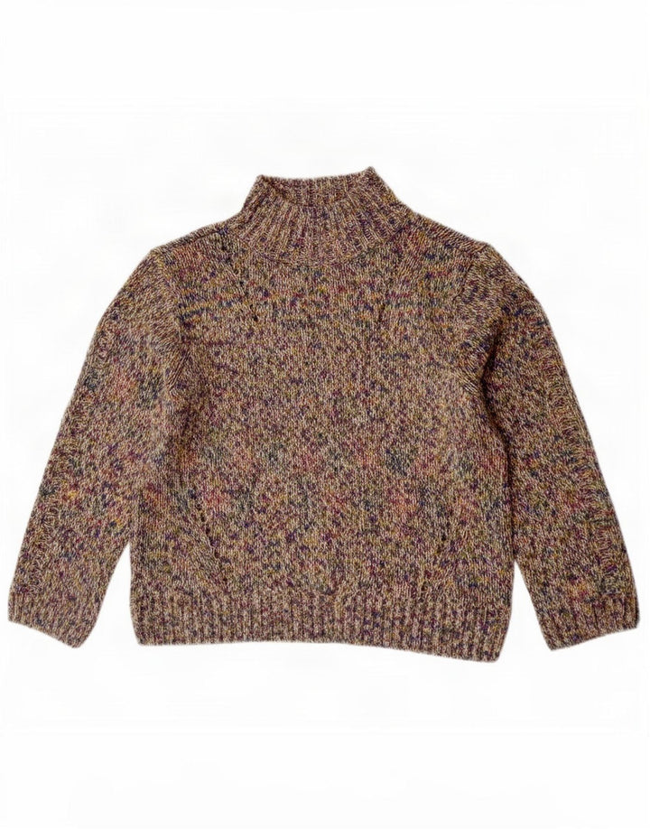 Damski sweter z golfem Fat Face UK 14 Duży, wielokolorowy