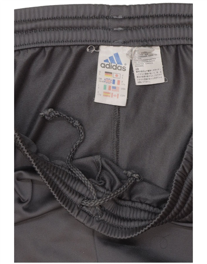 Męskie spodnie dresowe Adidas Joggers UK 38/40 Średni szary poliester