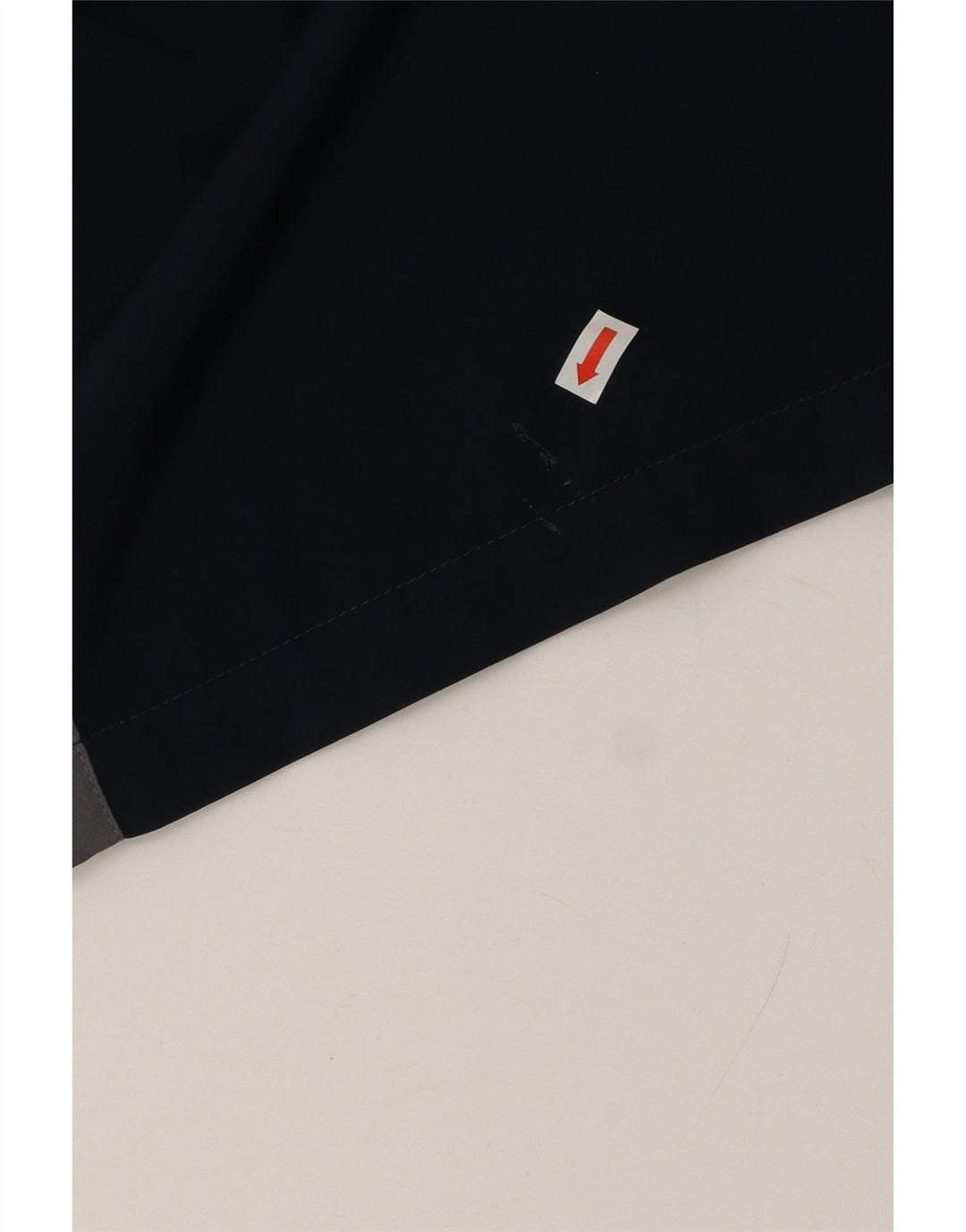 Męskie spodenki kąpielowe Nike XL, granatowe, z blokami kolorów, poliestrowe