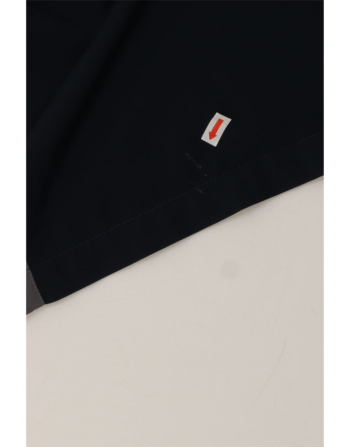 Męskie spodenki kąpielowe Nike XL, granatowe, z blokami kolorów, poliestrowe