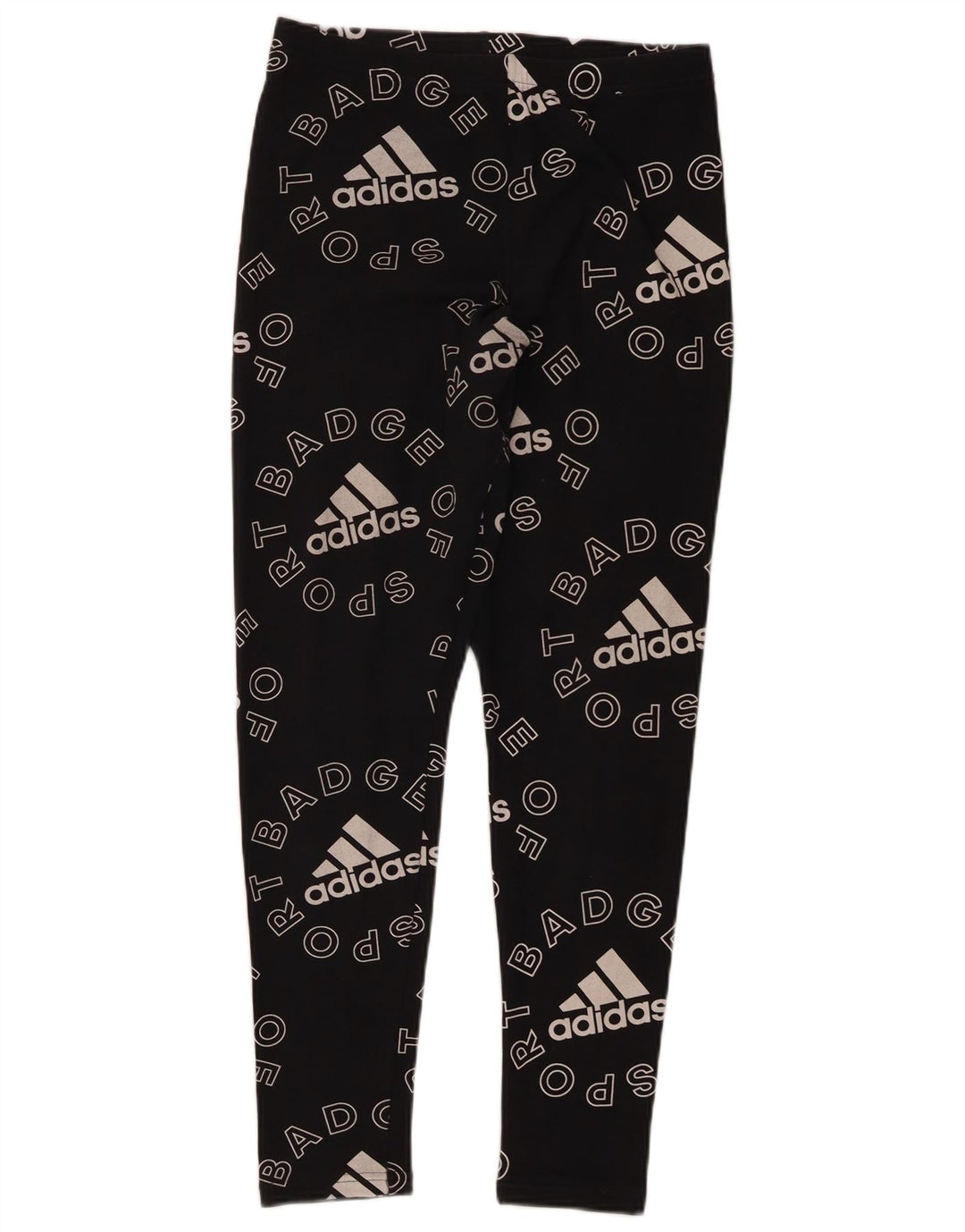 Damskie legginsy Adidas Graphic UK 12/14 Medium Black