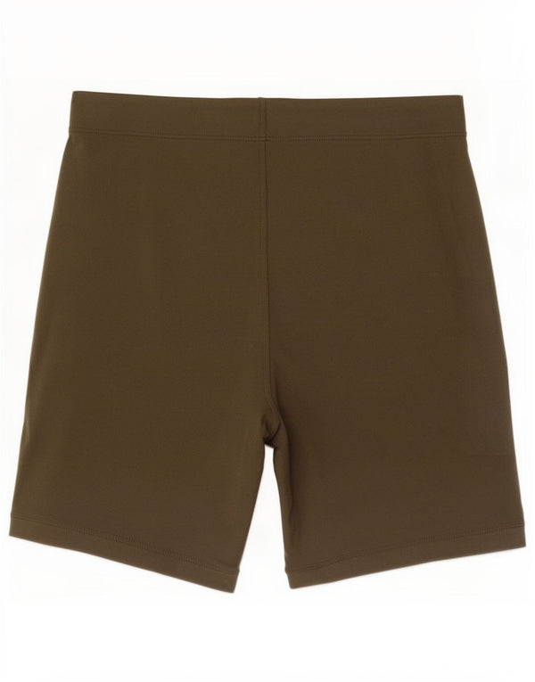 Damskie spodenki sportowe Asics UK 10, małe, bawełniane w kolorze khaki
