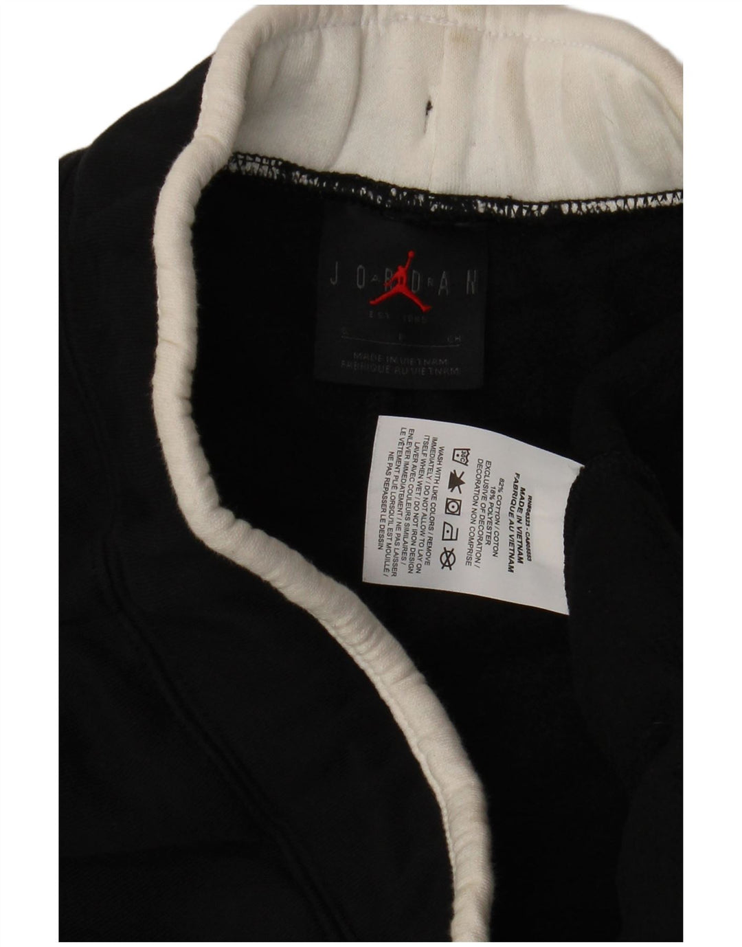 Damskie spodnie dresowe JORDAN Graphic Joggers UK 10 Small Black Cotton