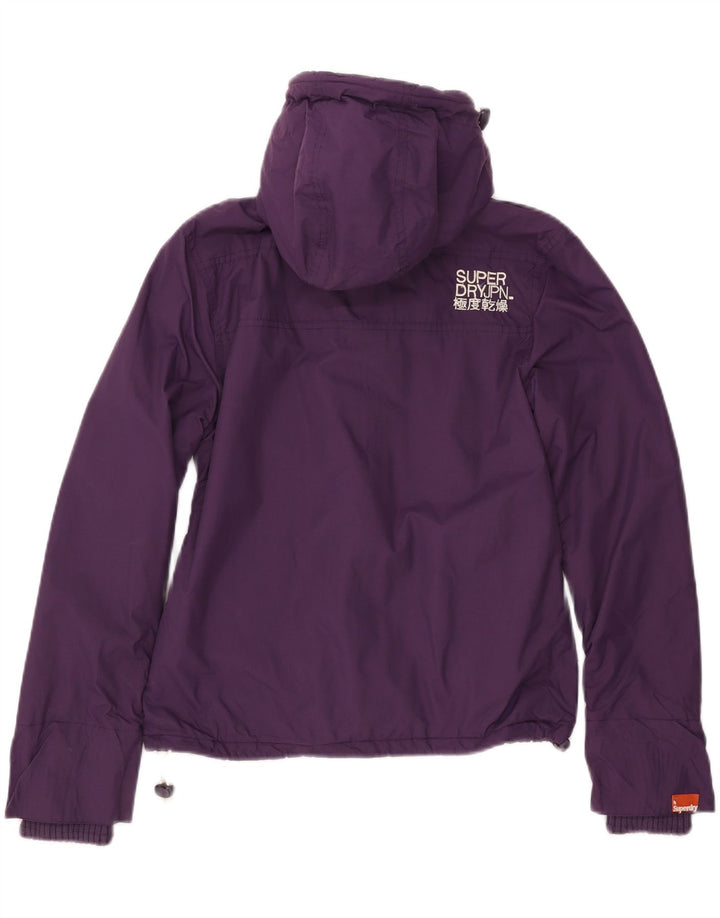 Damska kurtka wiatrówka Superdry The Windcheater UK 14, średni fiolet