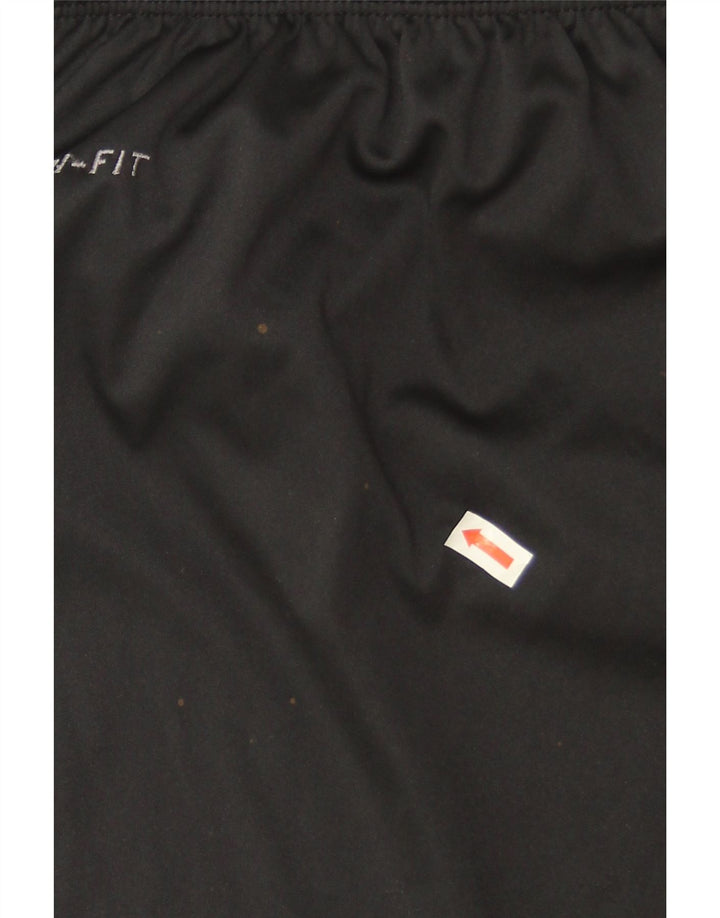 Męskie spodenki sportowe Nike Dri Fit, duży czarny poliester z blokami kolorów