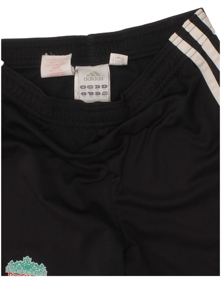 Chłopięce spodenki sportowe Adidas Liverpool Liverpool 5-6 lat Czarny poliester