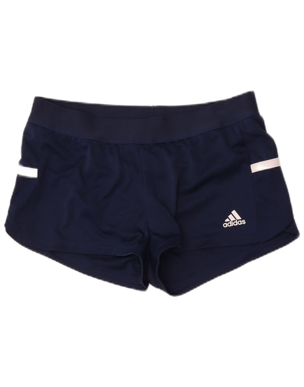 Spodenki sportowe Adidas damskie Climacool UK 12/14, średni granatowy, blok kolorów