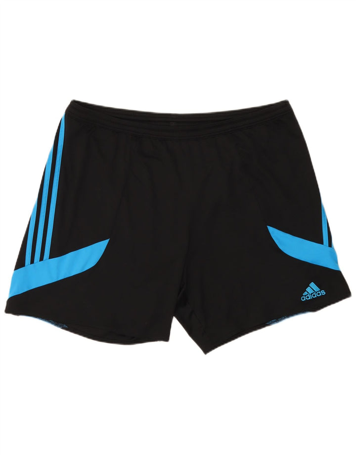 Adidas Męskie Spodenki sportowe Climalite XL Czarny poliester z blokami kolorów