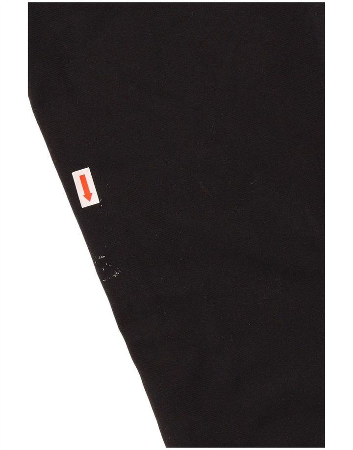 Męskie spodnie dresowe NIKE, duże, czarne, poliestrowe