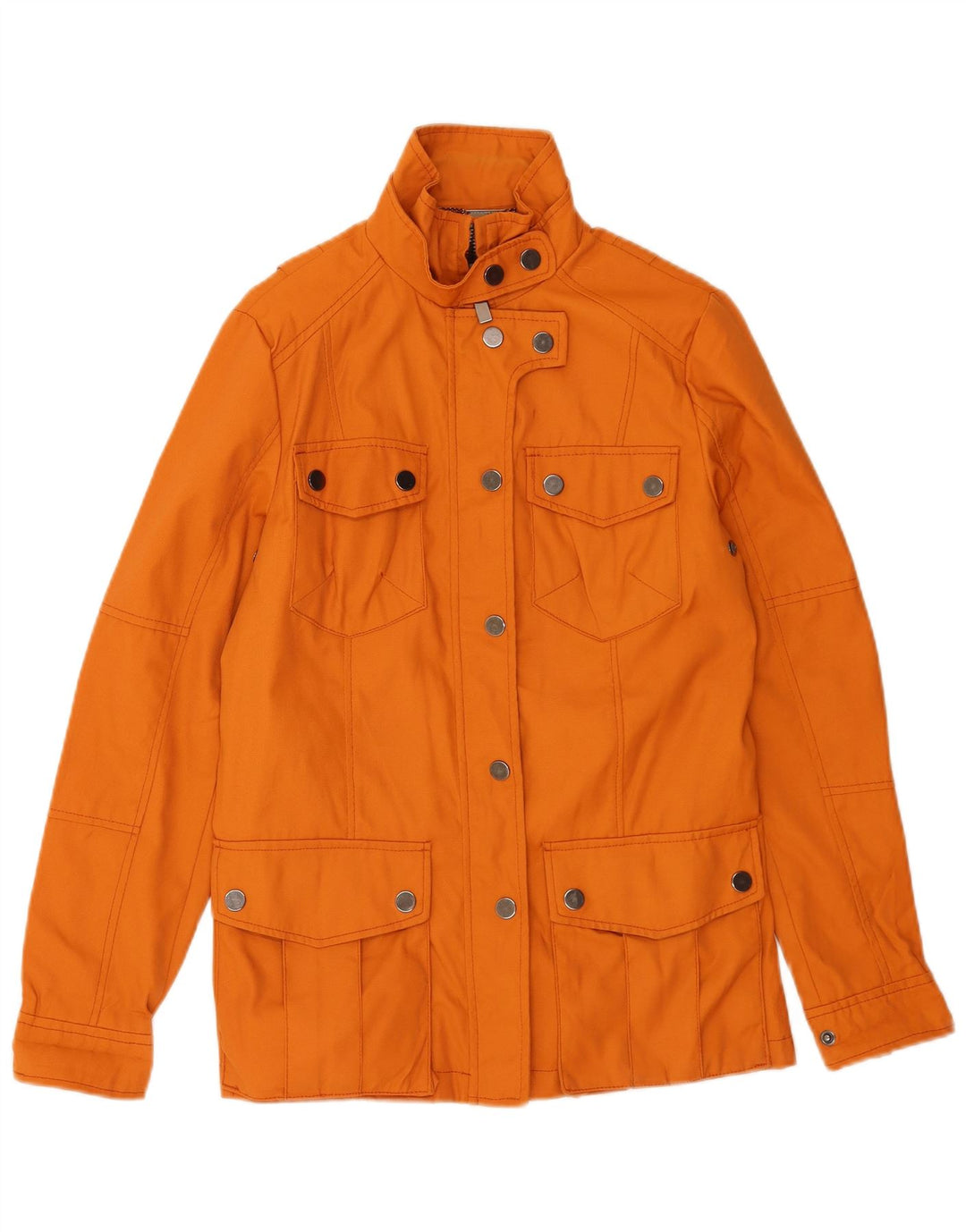 Damska kurtka Utility Jacket Zara UK 14, średni pomarańczowy nylon