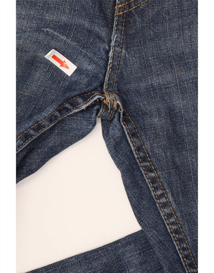 Męskie jeansy Levi's 527 Slim Bootcut W30 L32 Niebieska bawełna