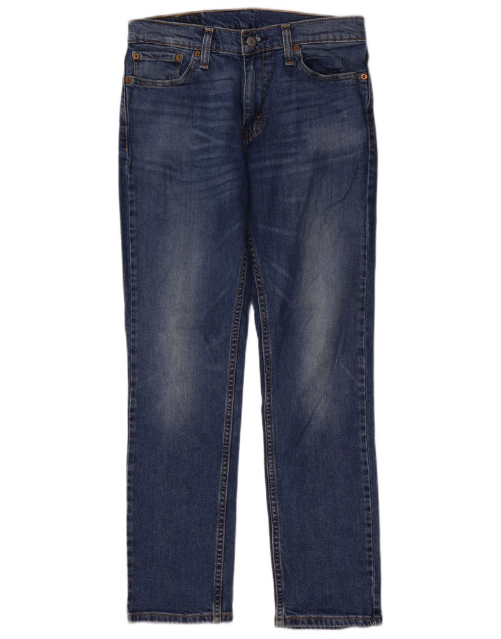 Męskie jeansy Levi's 511 Slim W30 L30 Niebieska bawełna